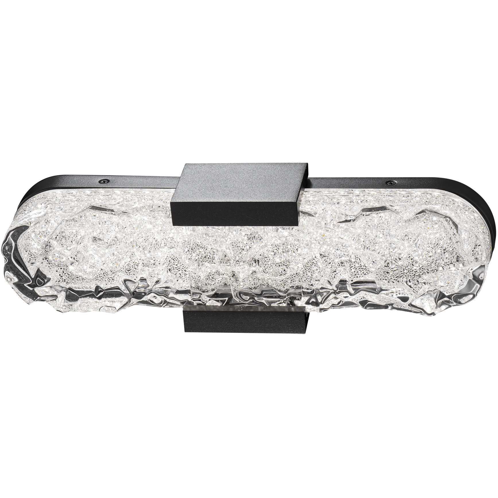Beyond Bramble LED 16 inch Black Bath Vanity & Wall Light