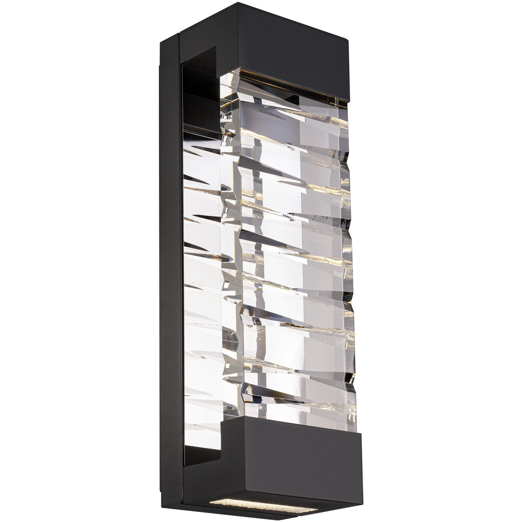 Beyond Labyrinth LED 26 inch Black Outdoor Wall Light, Beyond