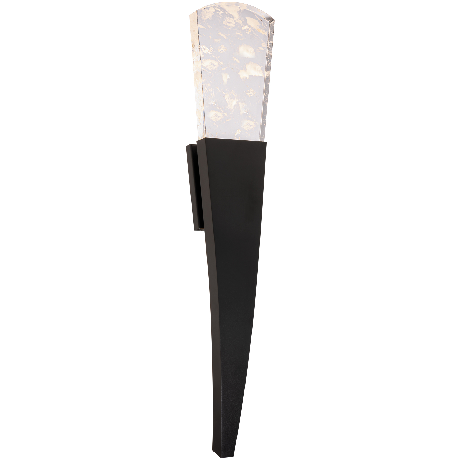 Signature Embrace LED 3.94 inch Black ADA Wall Sconce Wall Light, Schonbek Signature