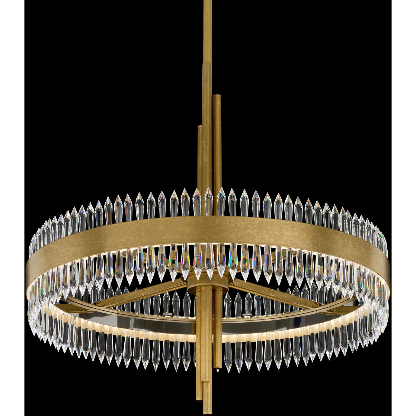 Signature Annaberg LED 23.5 inch Antique Silver Pendant Ceiling Light